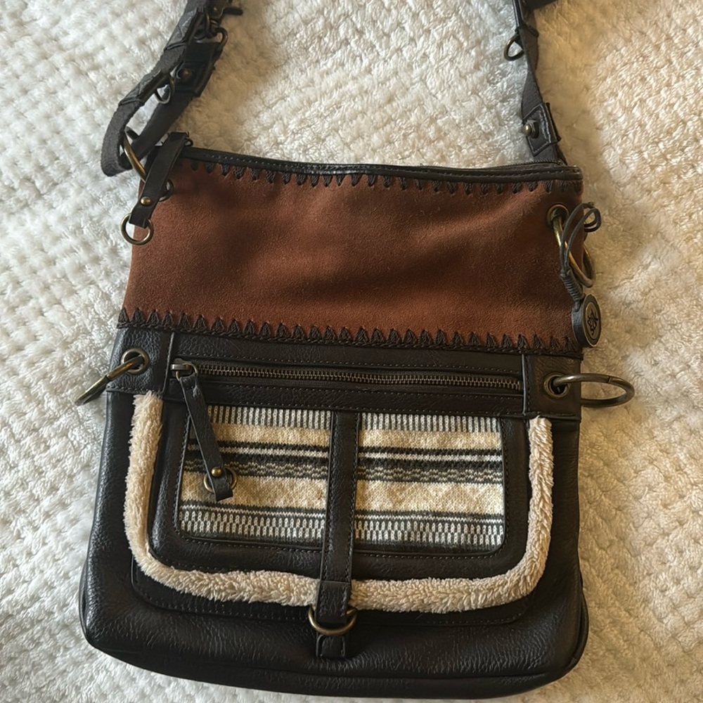 The Sak Crossbody Adjustable Strap Multicolored Purse